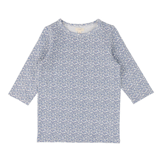 Poppy Floral Tee Long Sleeves