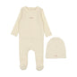 Pointelle Bebe Footie Set