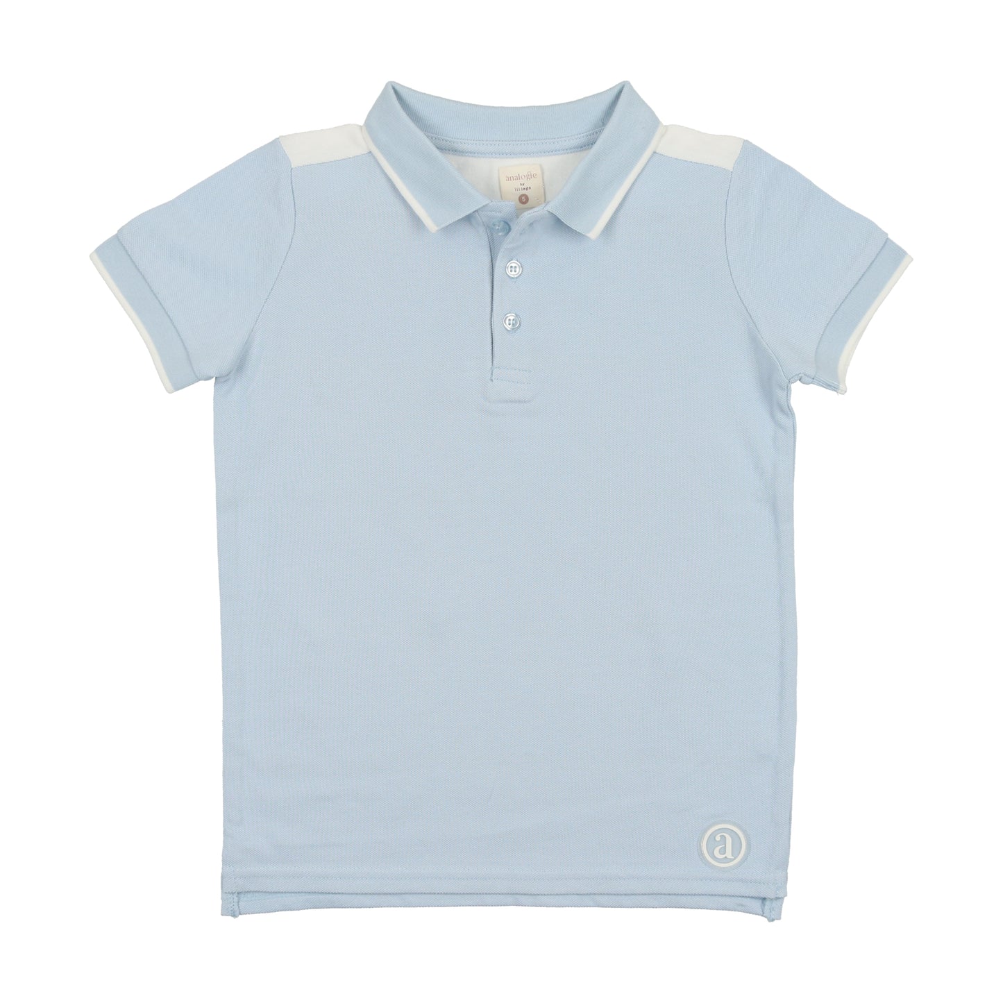 Short  Sleeve Colorblock Polo