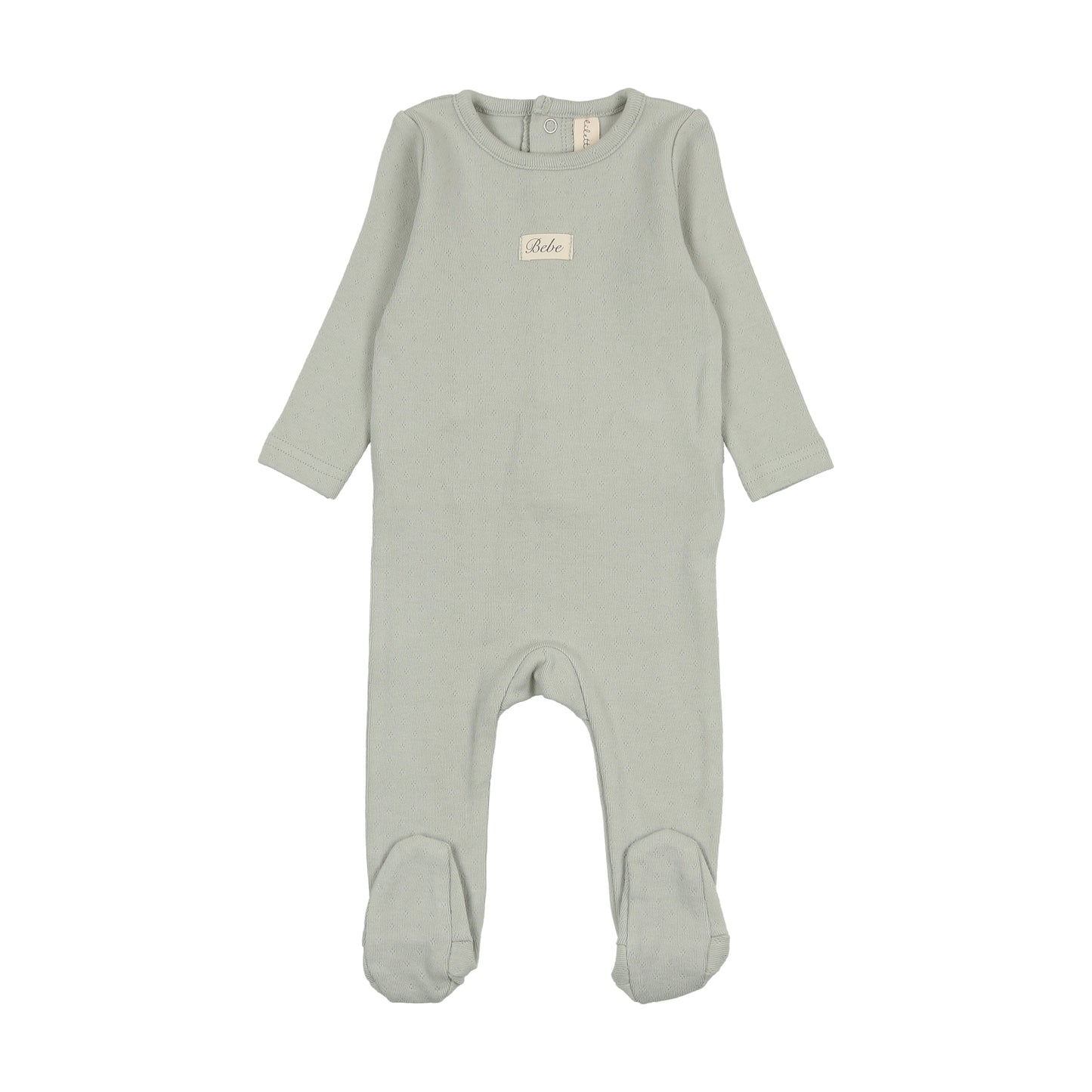 Pointelle Bebe Footie Set