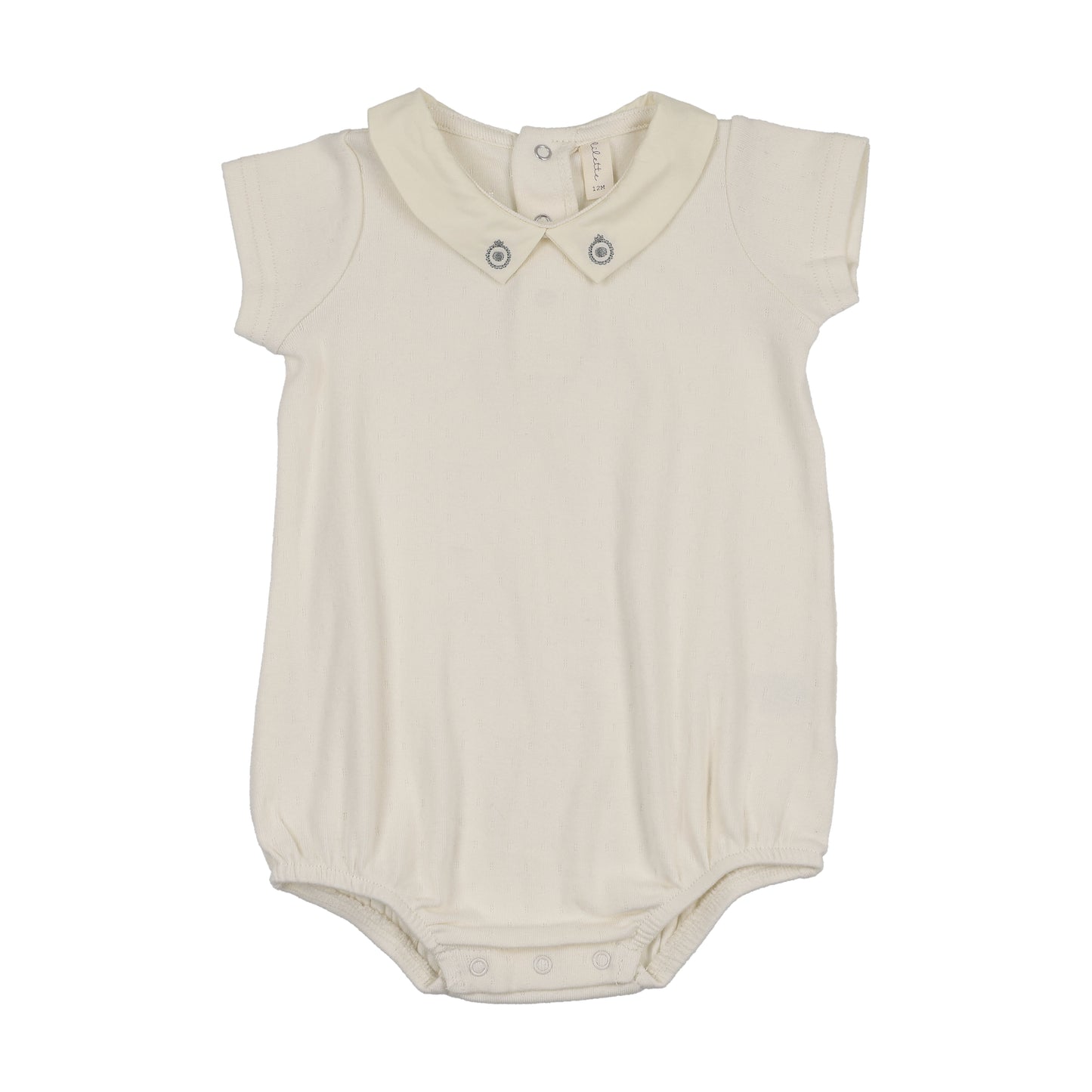 Sweetheart Collar Romper