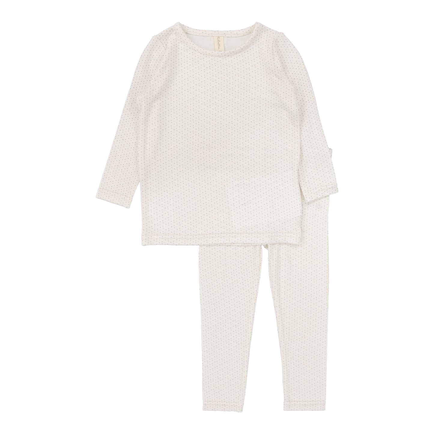 Dotted Lounge Set  Cream/Pink