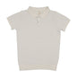 Textured Stripe Knit Polo