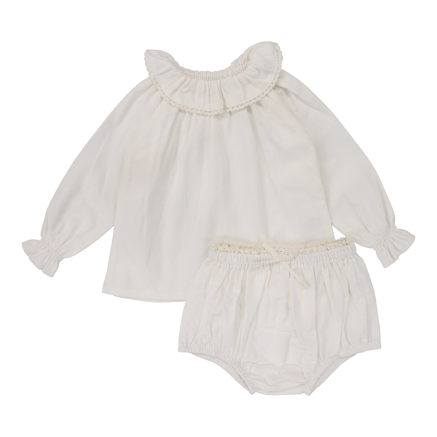 Toddler Girls Set- Cream