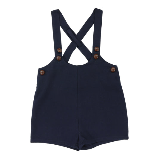 Suspender Shorts- Navy