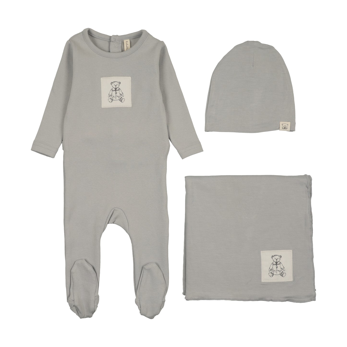 Graphic Tag Layette Set