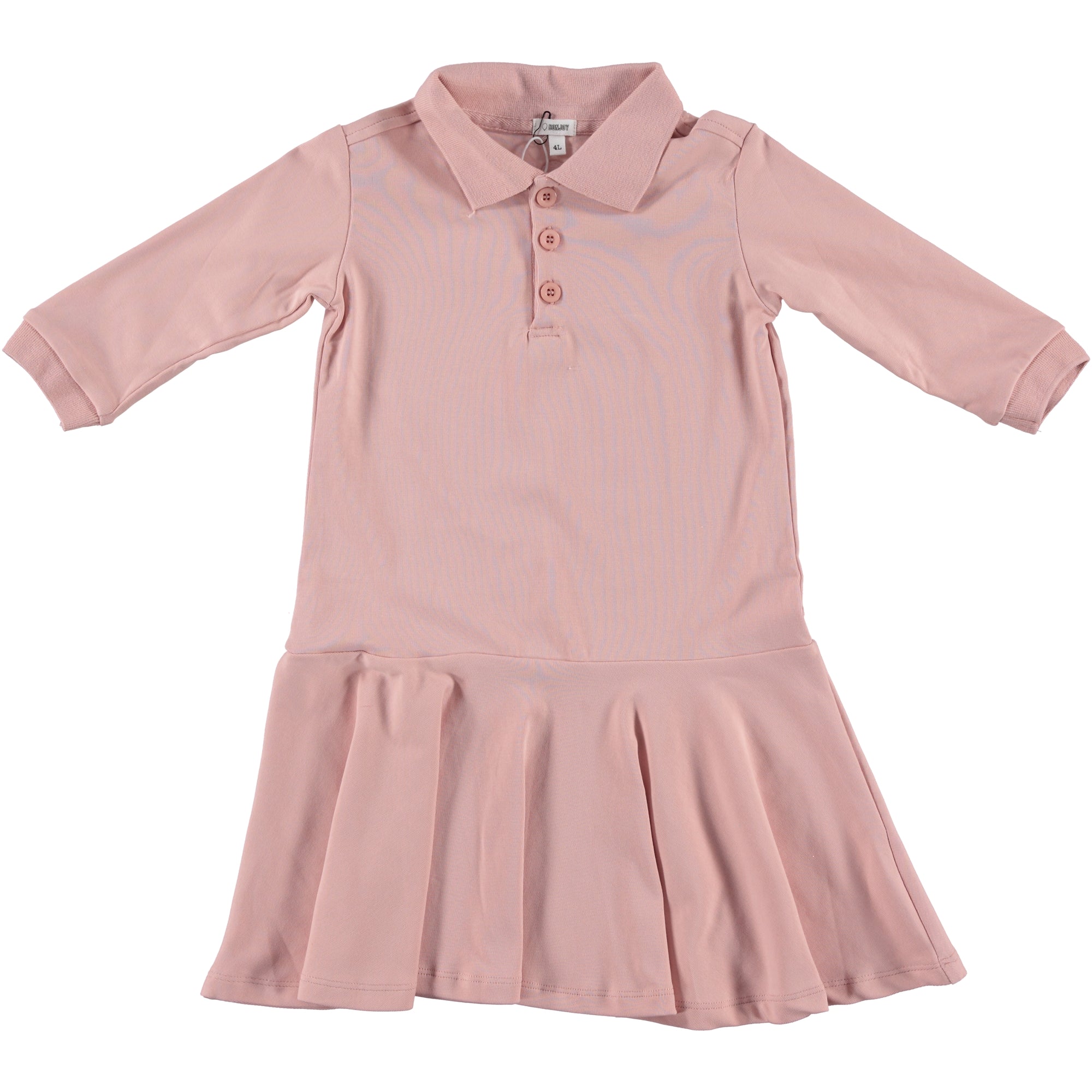 Bonjoy Jersey Polo Dress 3/4 Sleeves