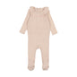 Fine Pointelle Ruffle Footie Set