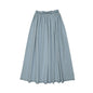 Denim Drawstring Maxi
