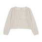 Girls Pointelle Cardigan