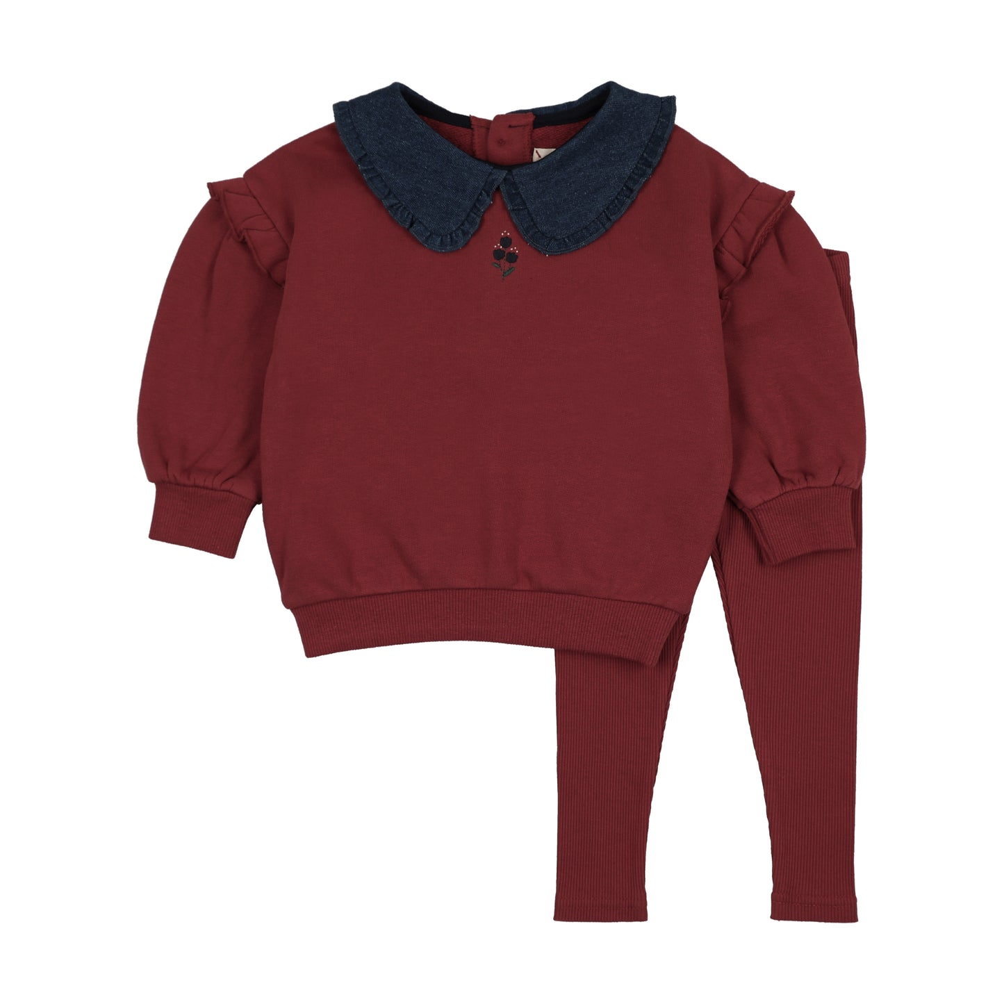 SWT CMPGN TODDLER RUFFLE SWEATSHIRT SET