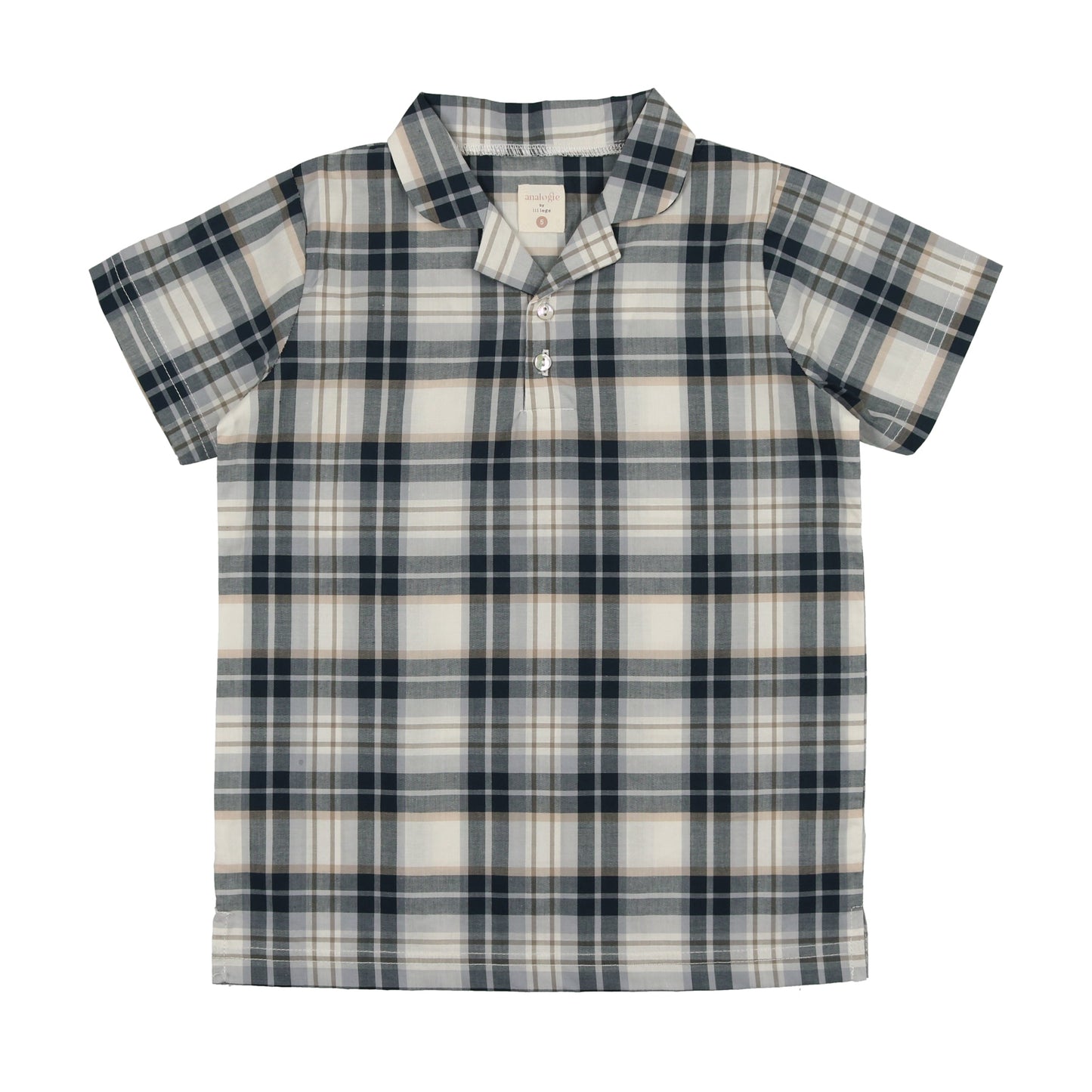 Collar Plaid Shirt