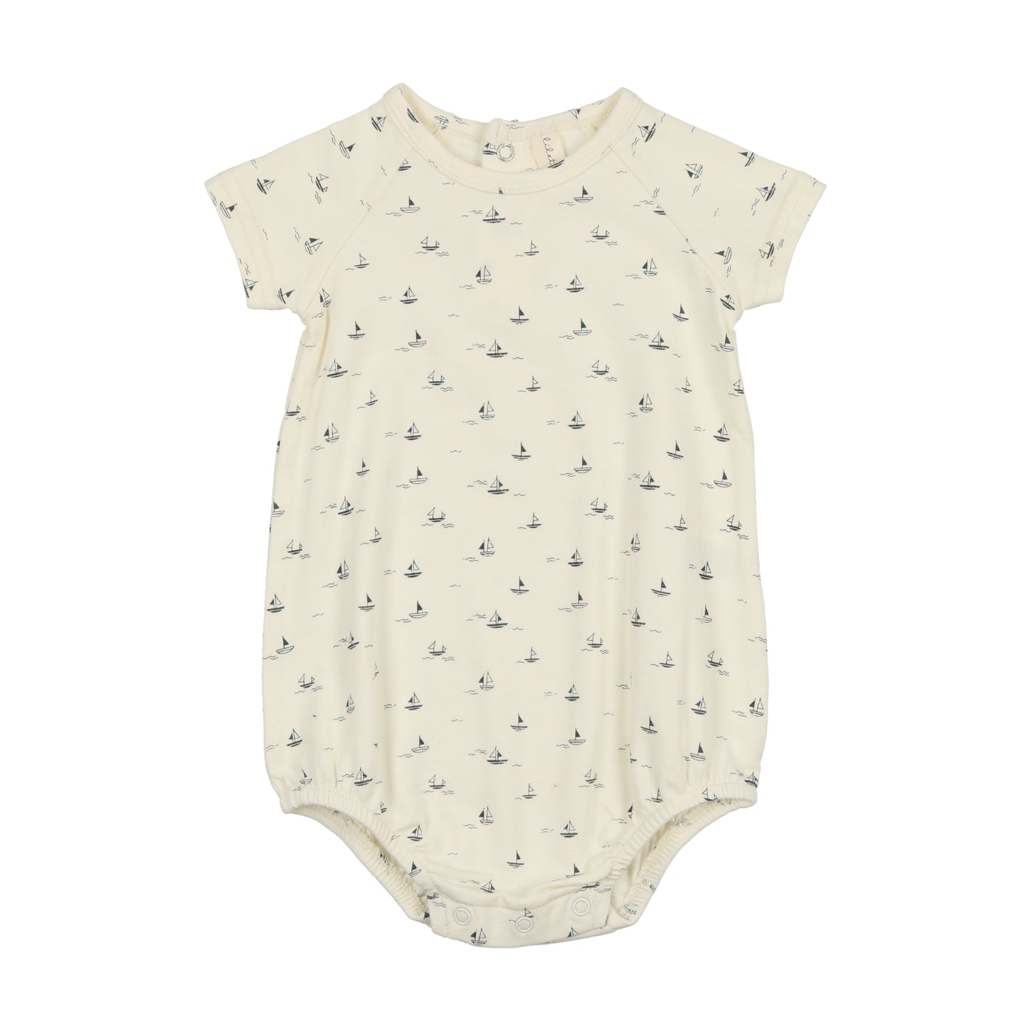 Nautical Romper Cream