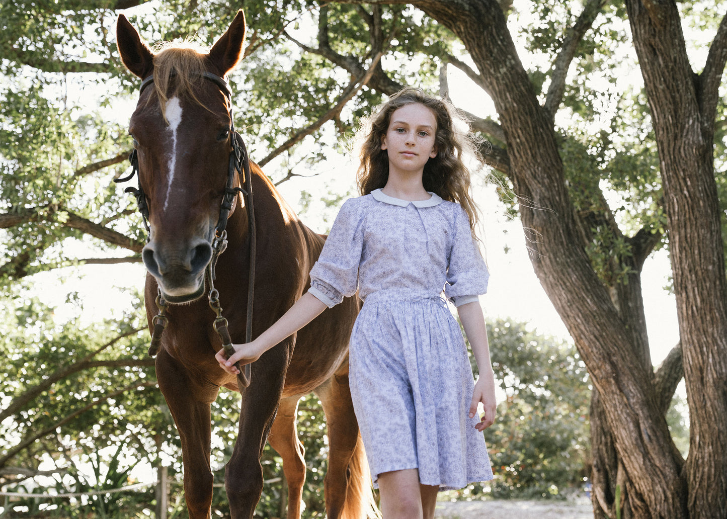 Mountain Meadows Blouse - Clear Blue