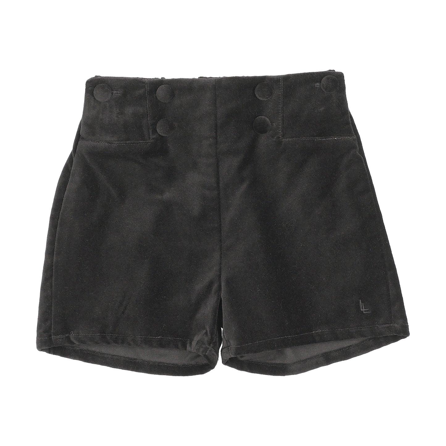 BLACK VELVET SHORTS