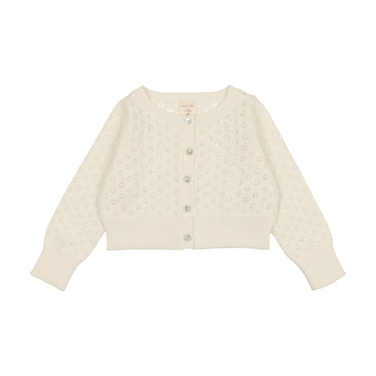 Pointelle Cardigan