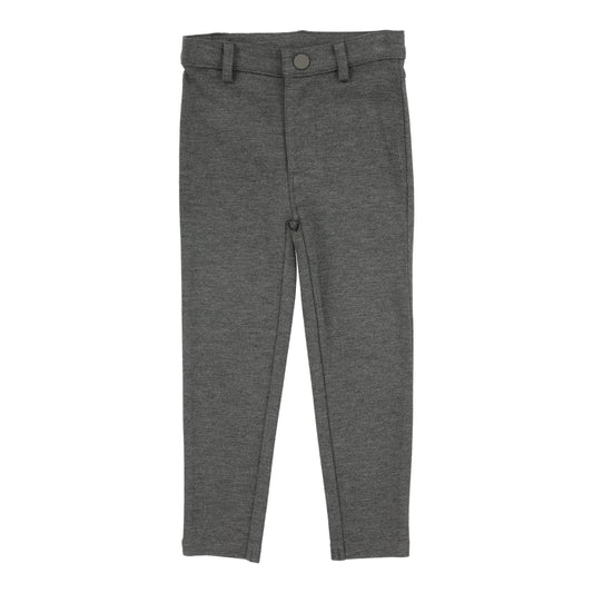 Knit Pants Without Seam  Mid Grey