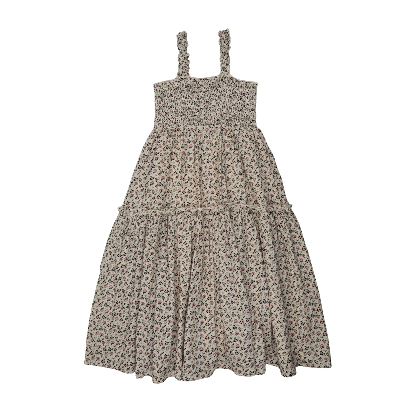 Smocked Maxi Jumper - Multi Botanical