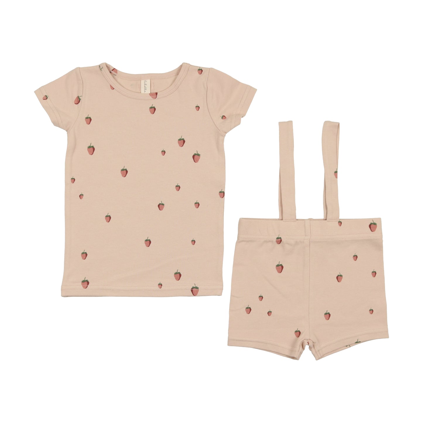 Embroidered Fruit Set Short