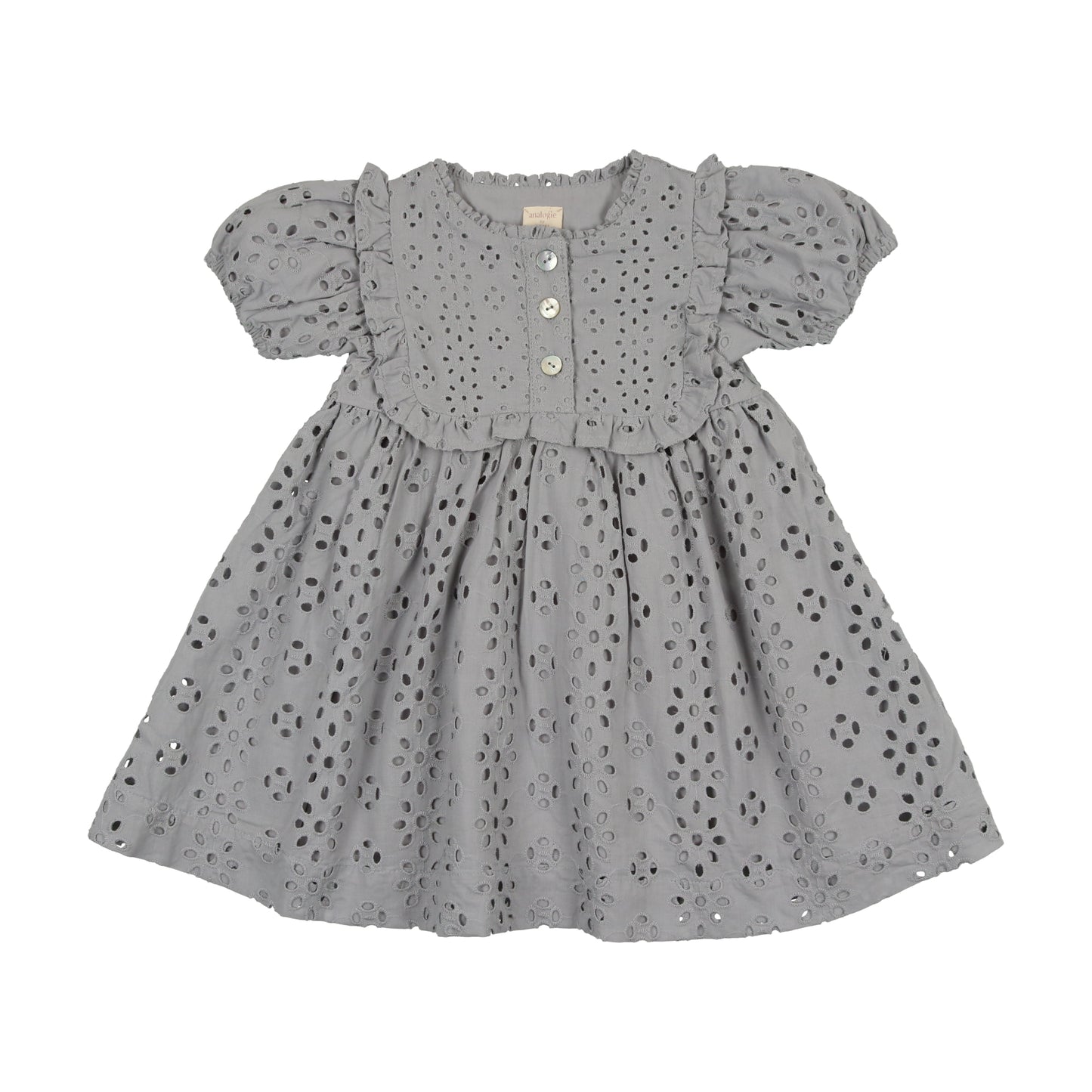 Eyelet Dress Short Sleeve