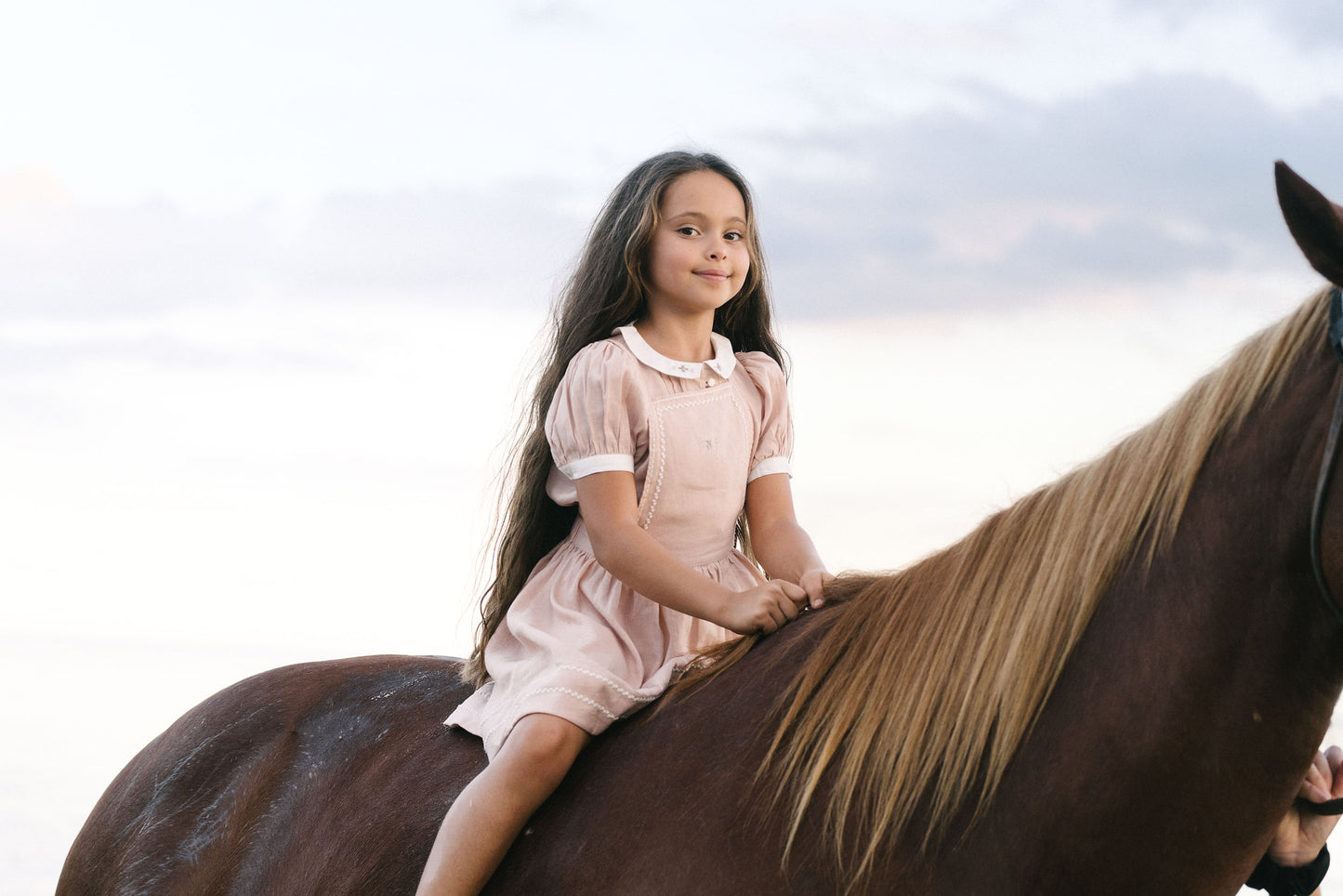 Pintuck Collar Blouse SS