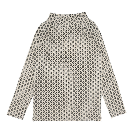 Printed Mocknecks  Ecru Multi