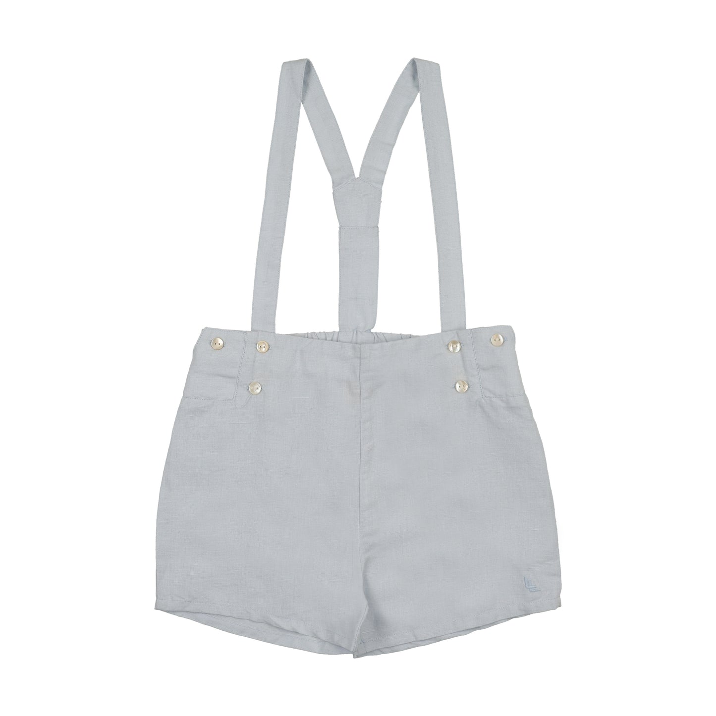 Linen Suspender Shorts
