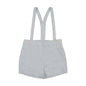 Linen Suspender Shorts
