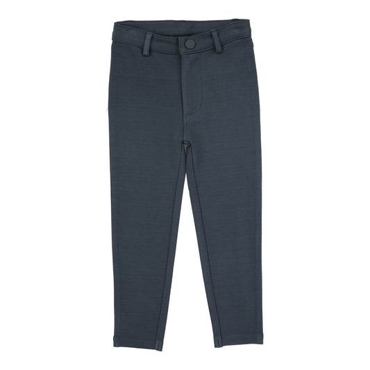 Knit Pants Without Seam  Slate