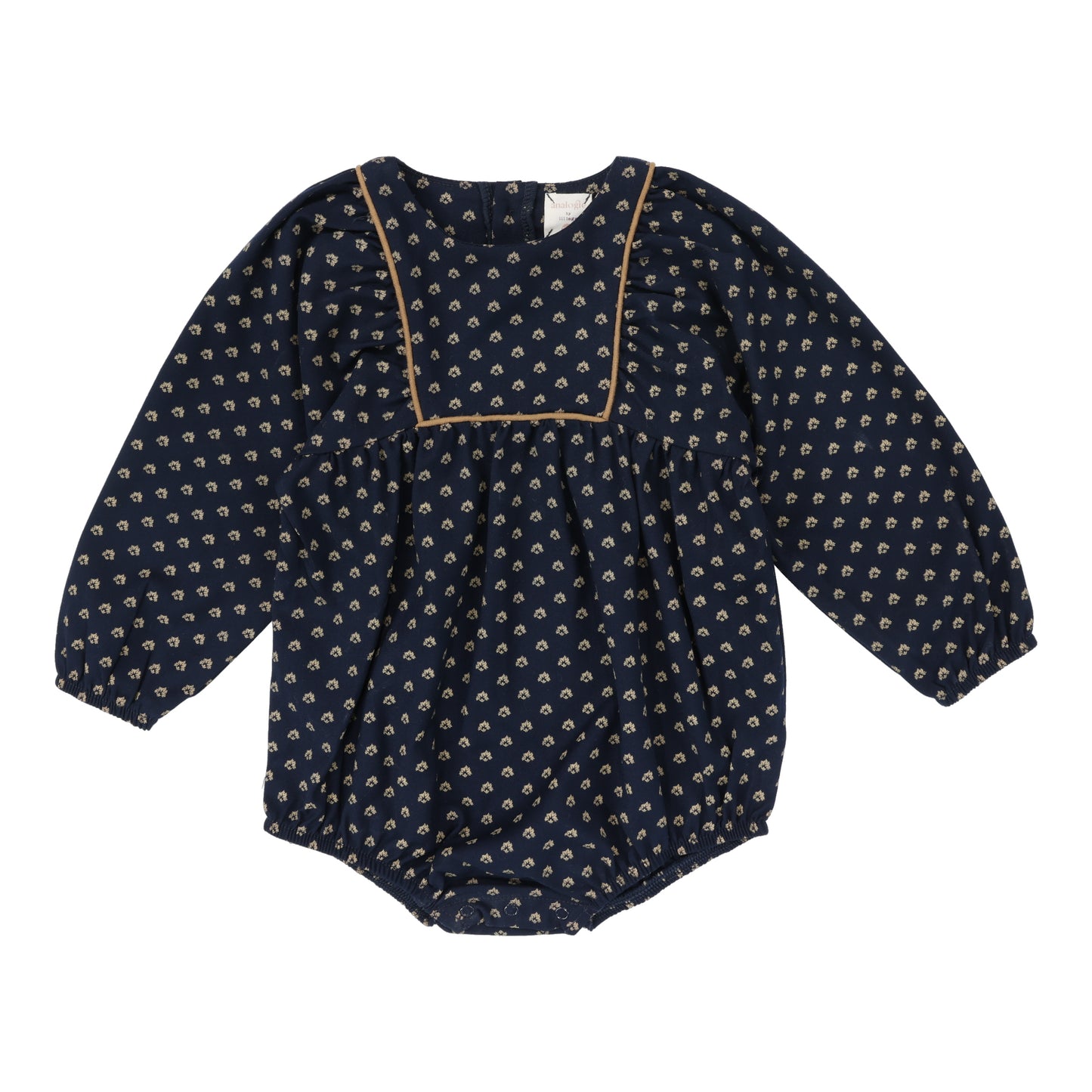 Girls Bubble Romper- Medallion