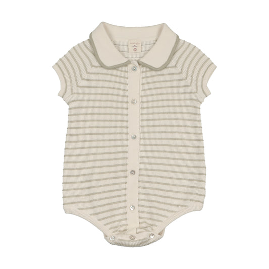 Textured Knit Romper