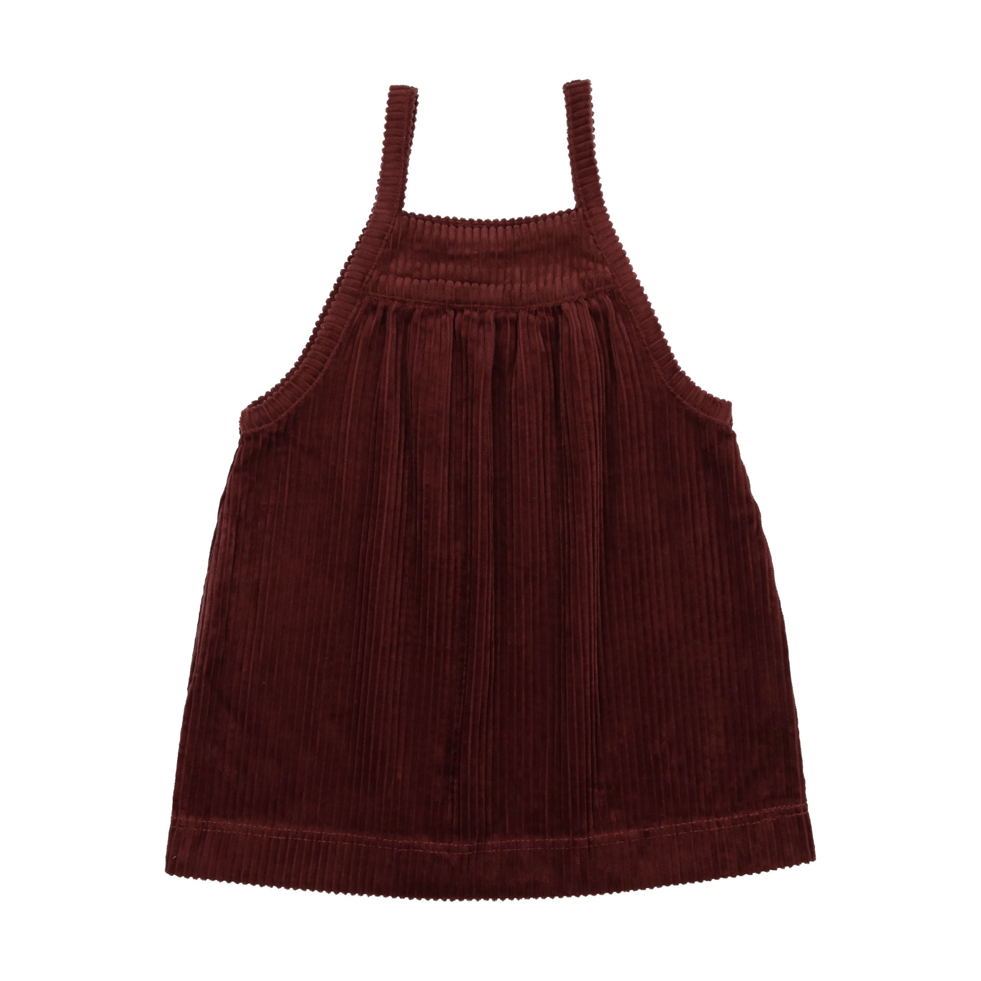 Corduroy Jumper- Burgundy