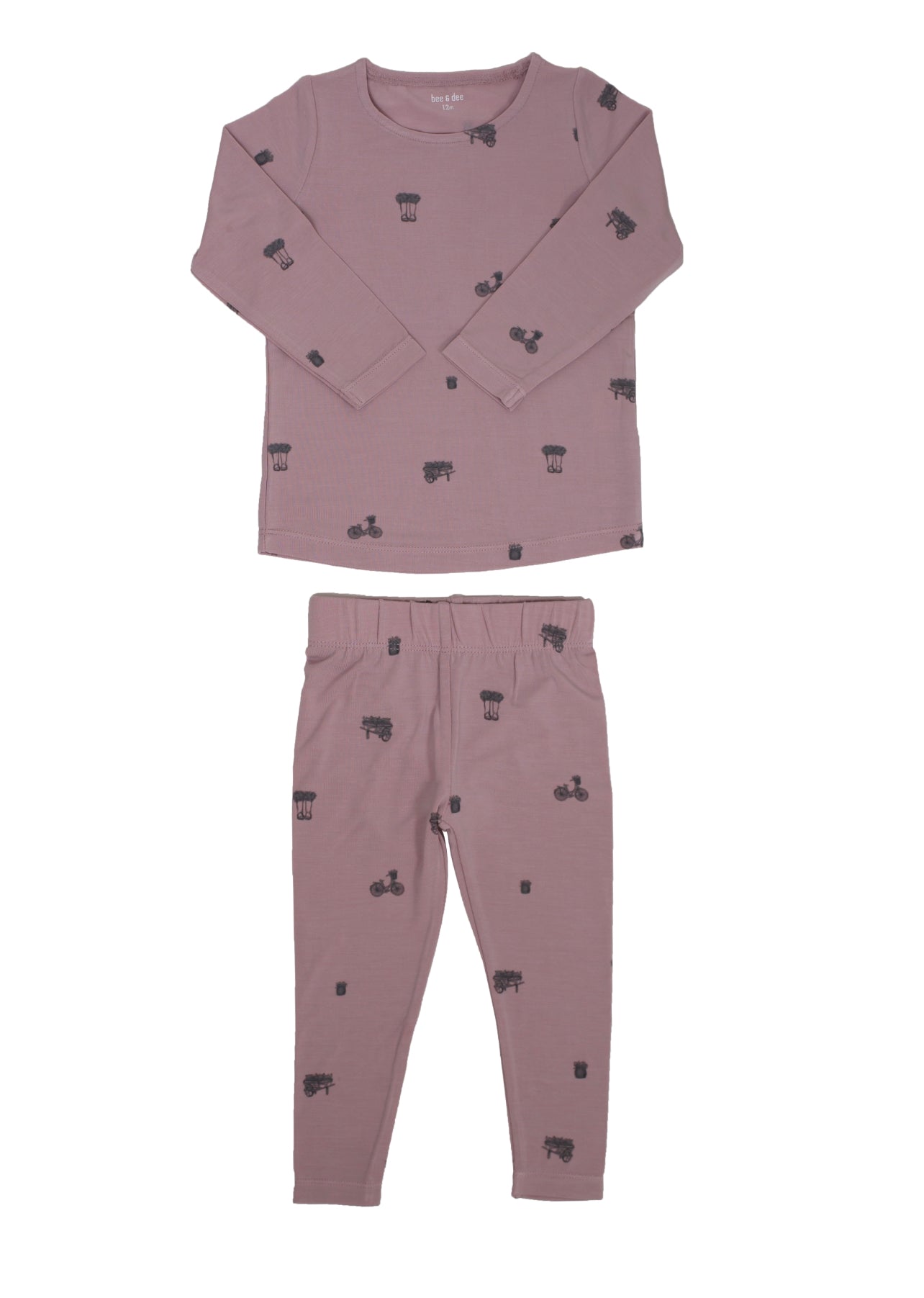 Printed Modal Loungewear - Little Bows To Toes
