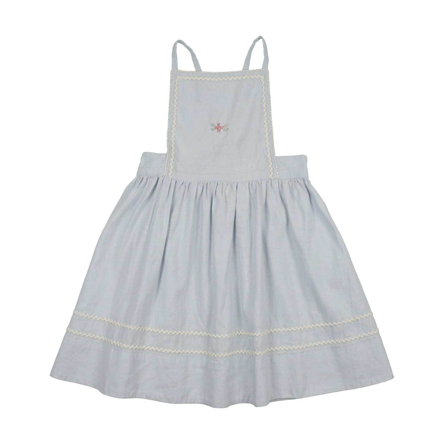 Embroidered Linen Jumper