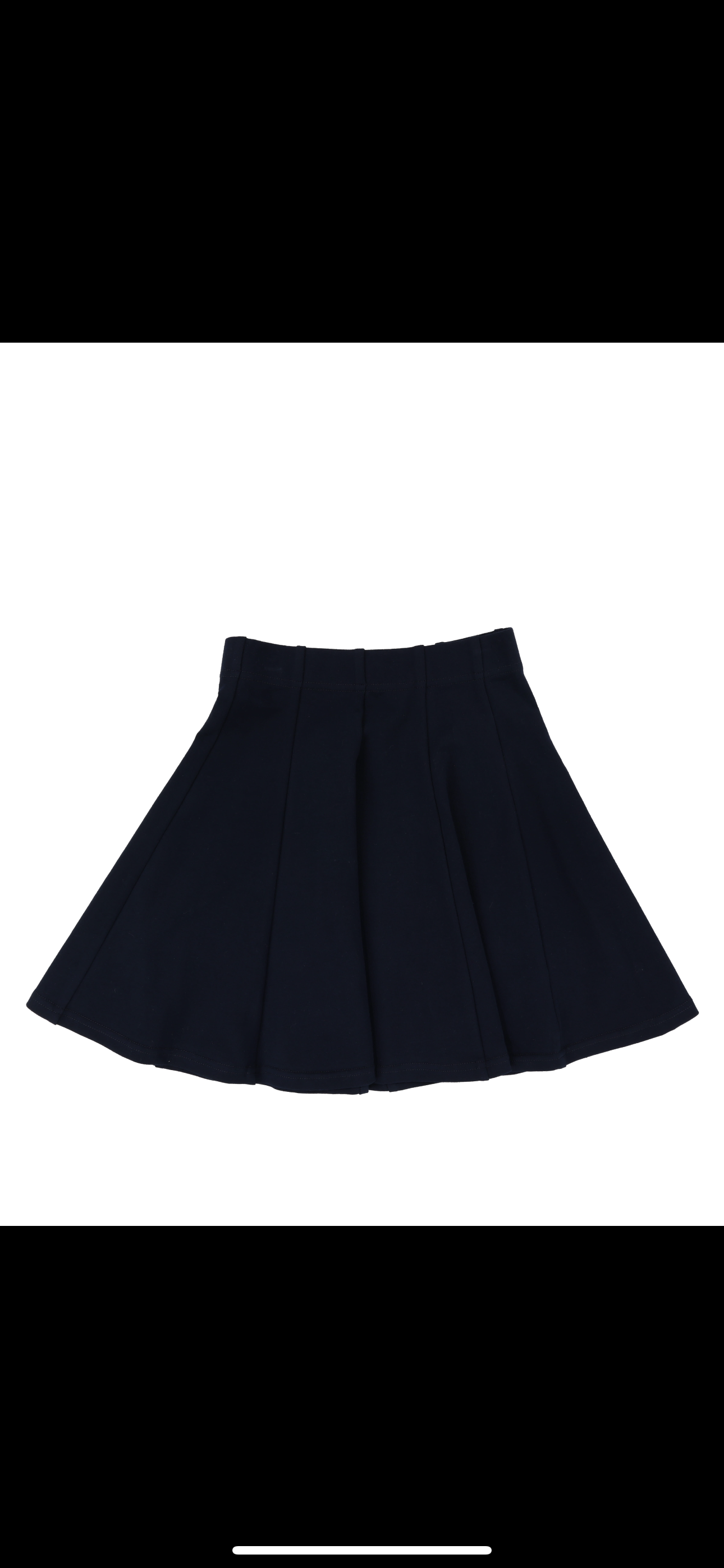 Pannel Skirt- Navy