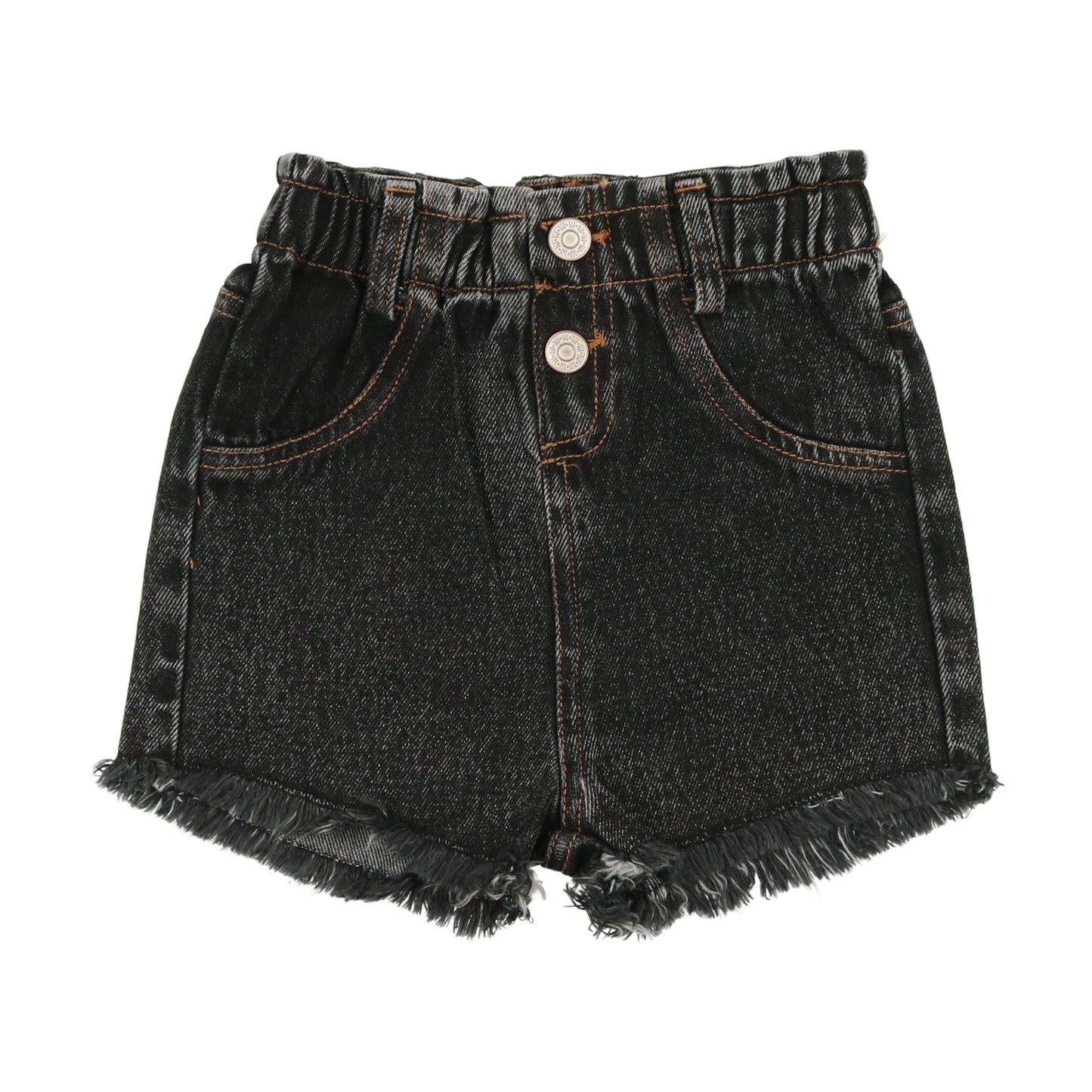 Denim Paperbag Shorts