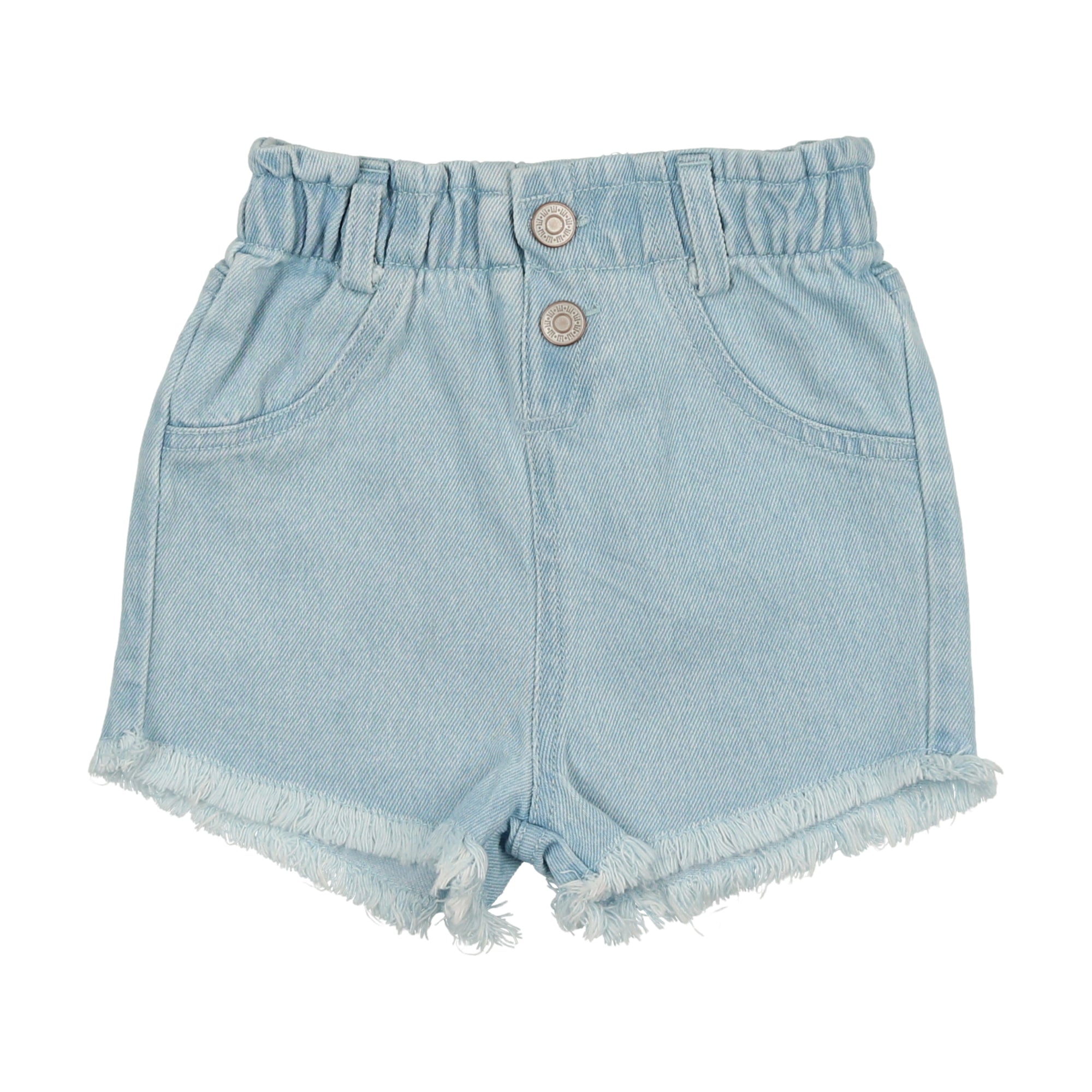 Denim Paperbag Shorts