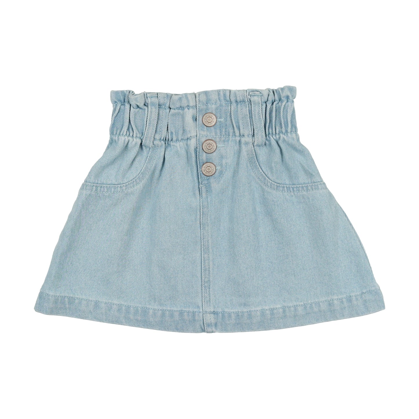 Denim Paperbag Skirt