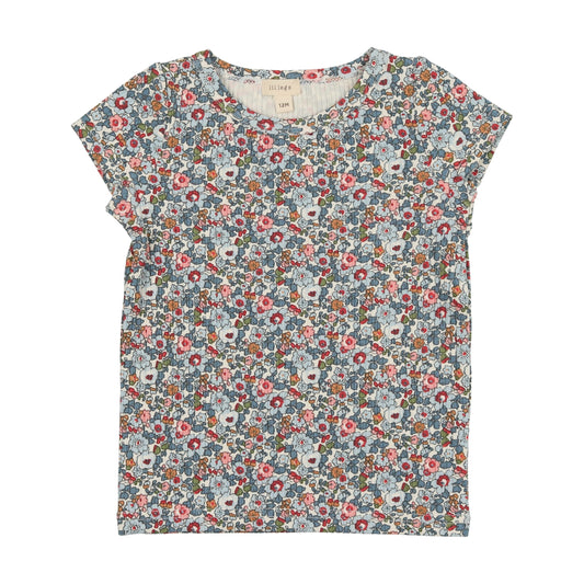 Short Sleeve Floral  Tee