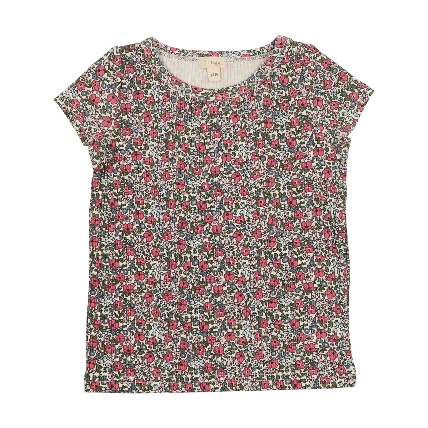 Short Sleeve Floral  Tee