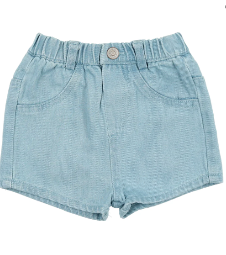 Denim Shorts- Light Wash