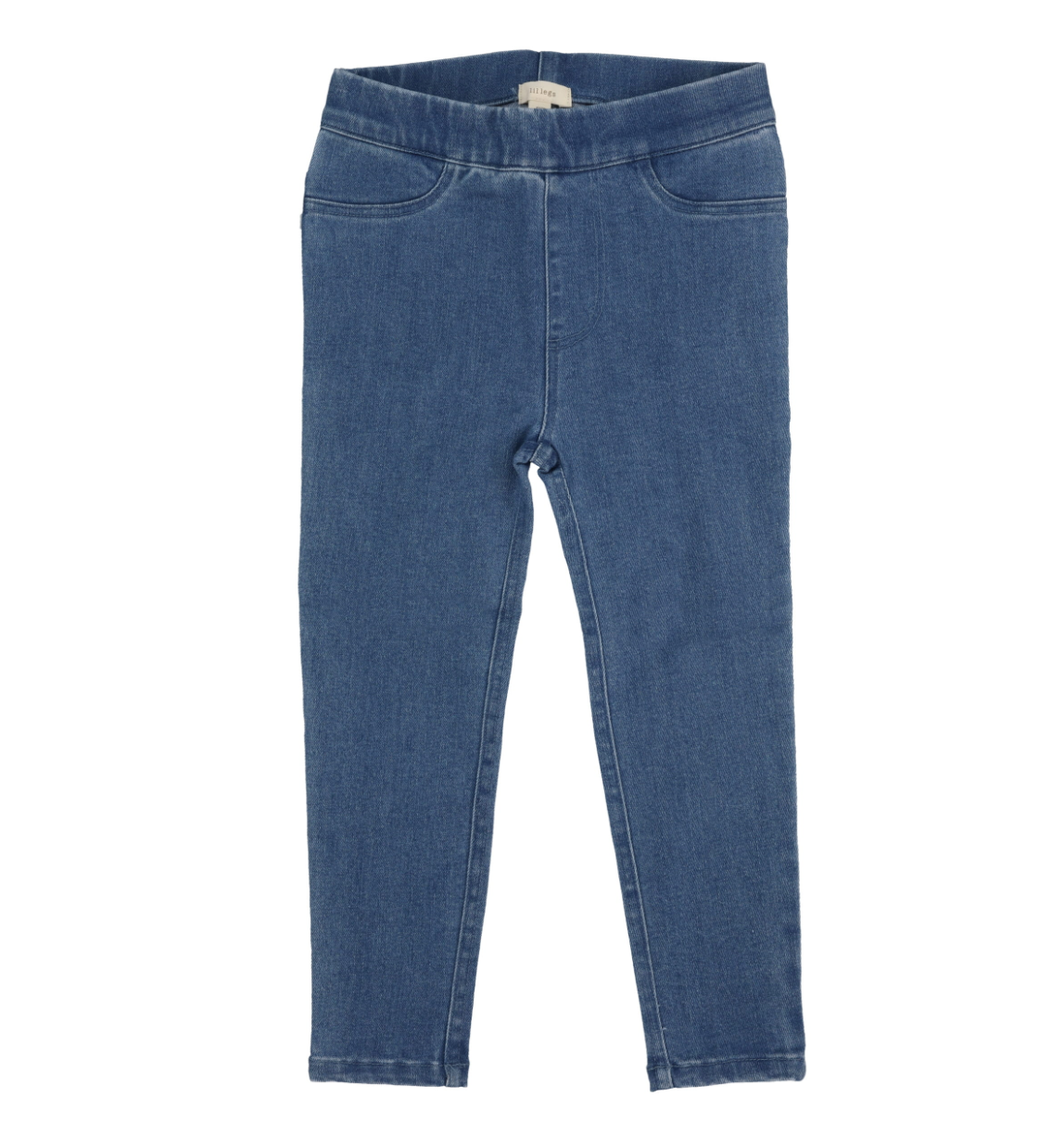 JEGGINGS- MID BLUE