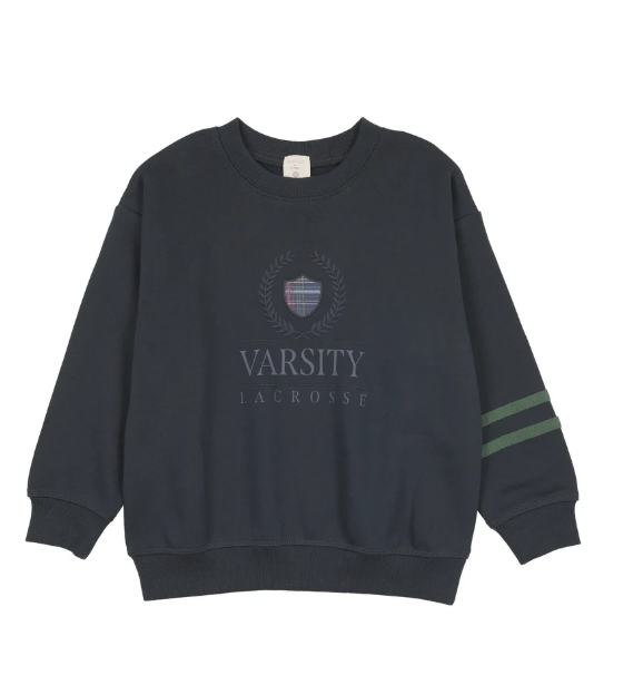FAN CLUB BOYS SWEATSHIRT - BIG LOGO- NAVY