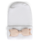 Hospital Hat - Linen Petal Bow