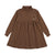 Sweatshirt Dress- Camel