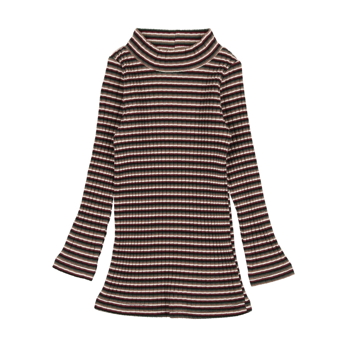 Stripe Mockneck- Multicolor