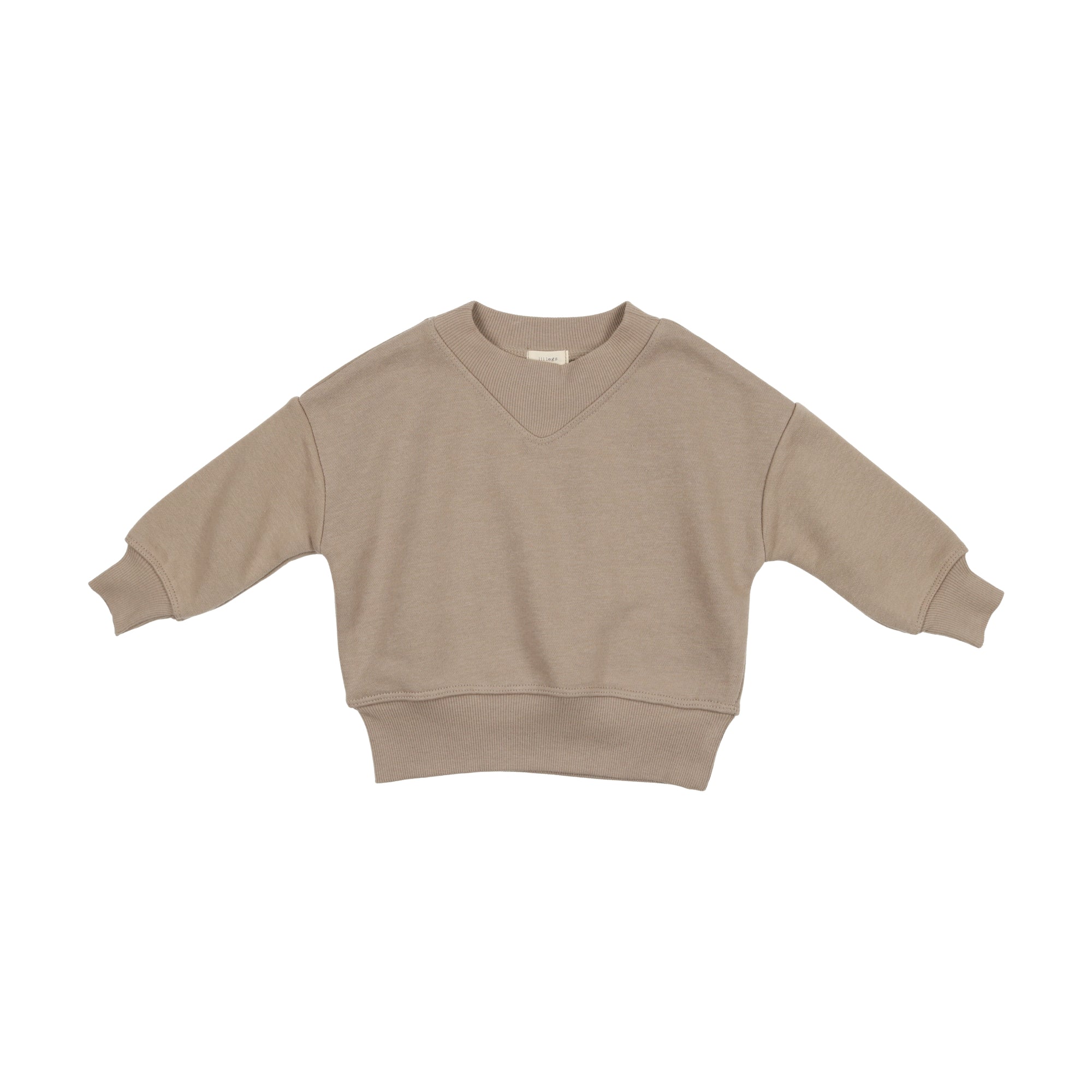 V Sweatshirt- Chalk