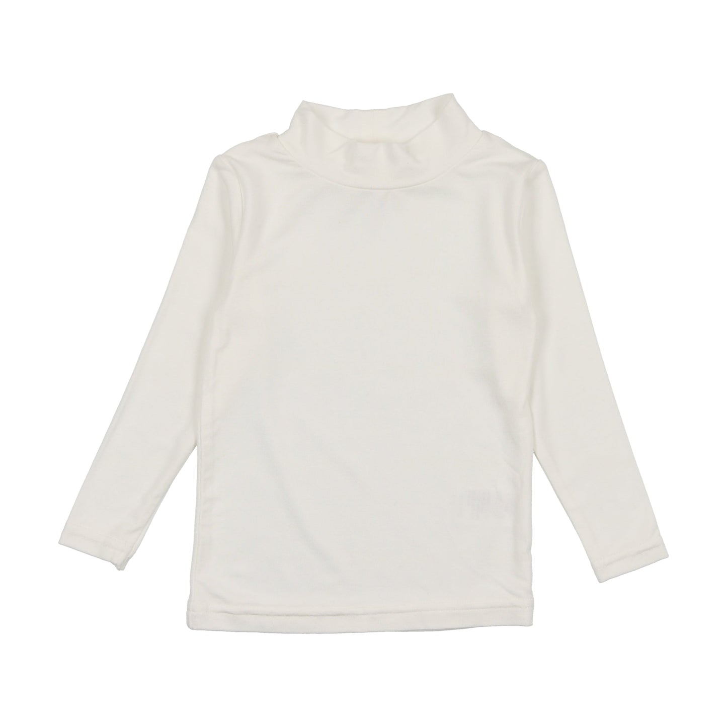 Bamboo Mock Neck- Winter White