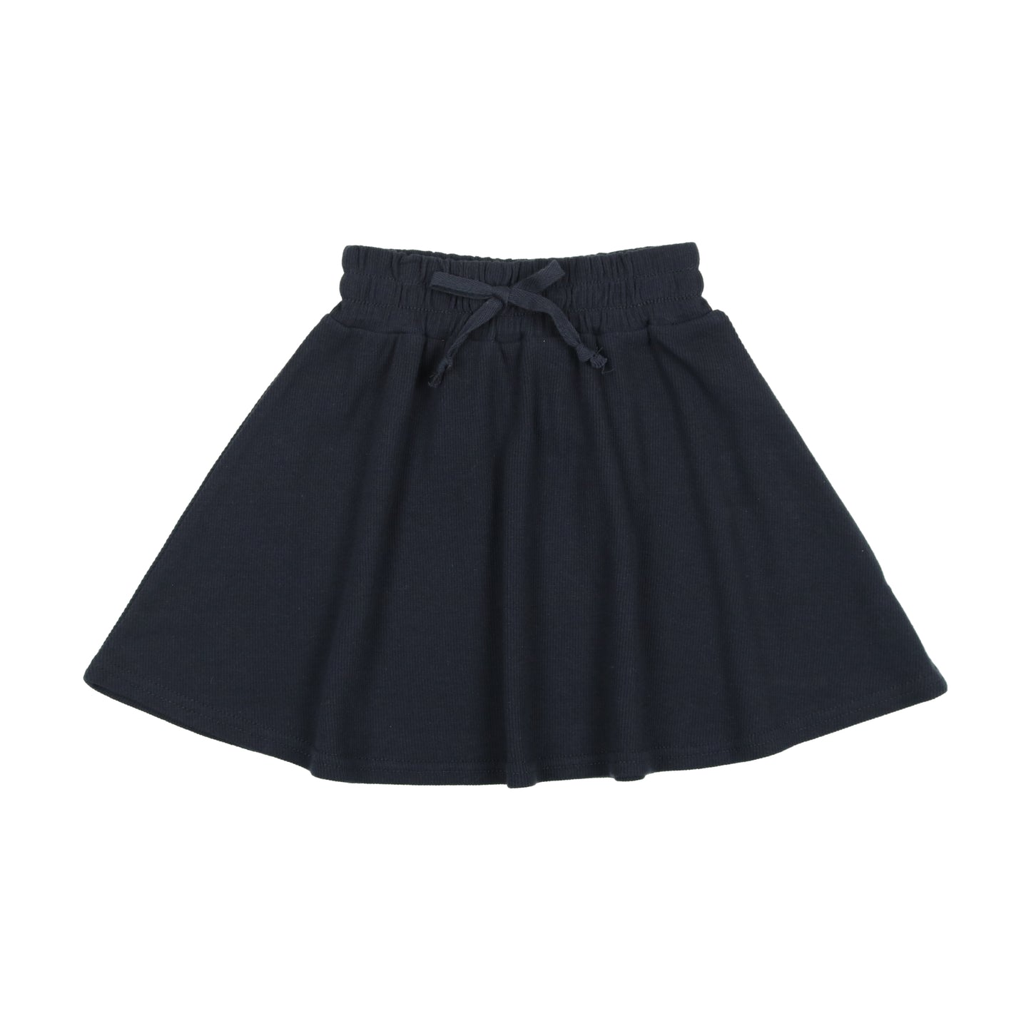 Ribbed Skirt- Navy