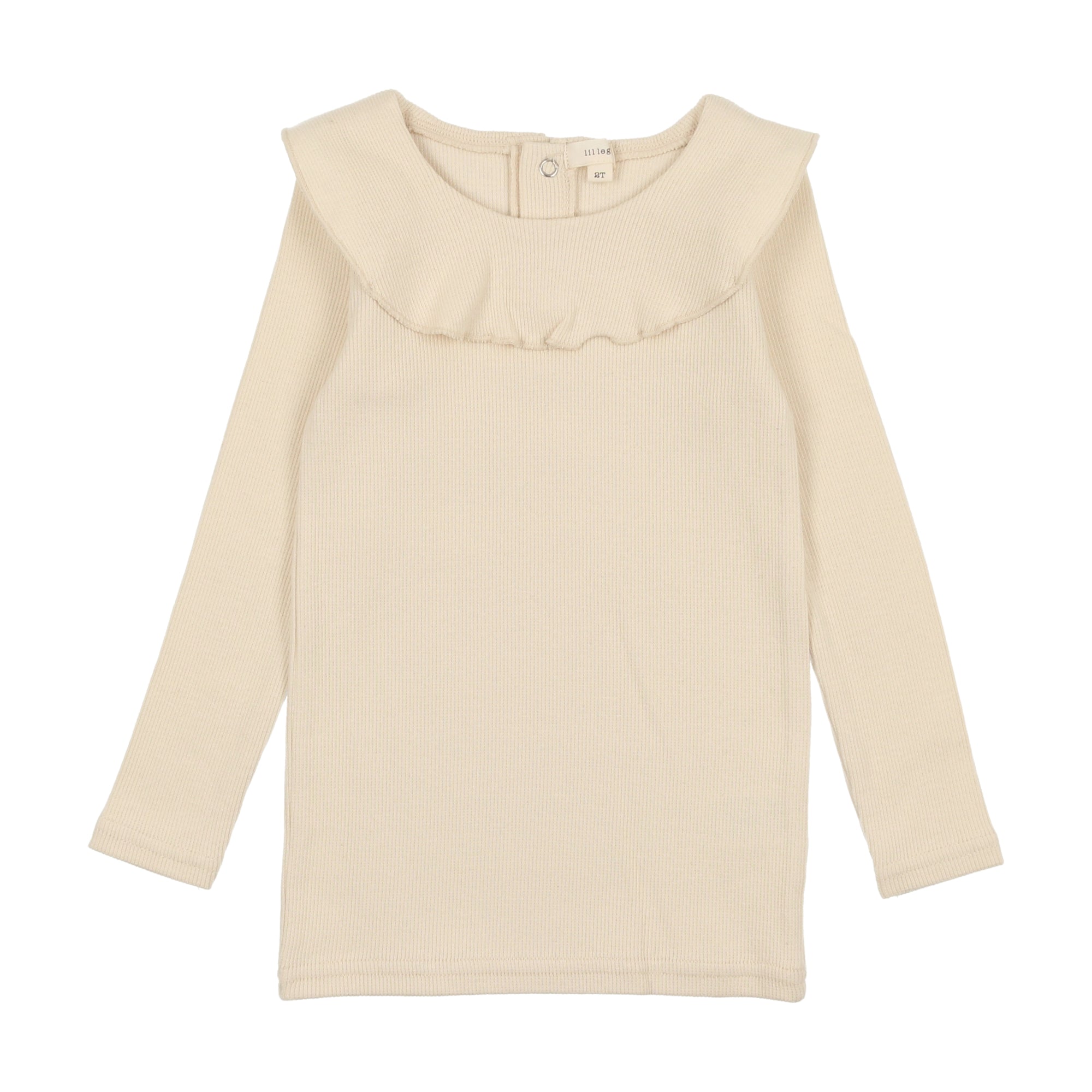 Ruffle Shirt- Cream